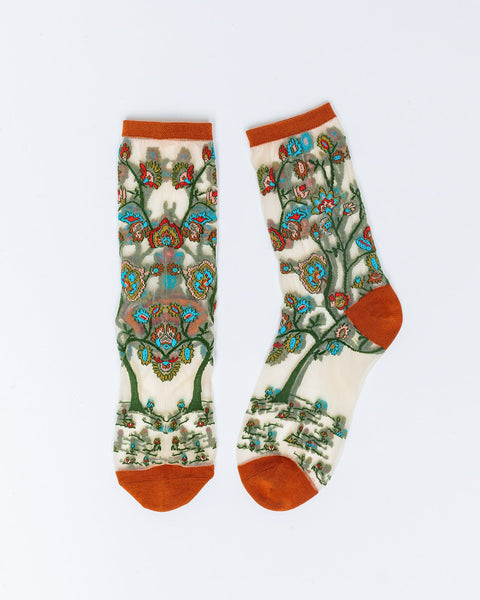 Chaussettes transparentes Tree of Life-3