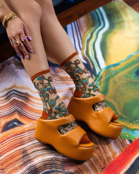 Chaussettes transparentes Tree of Life-1