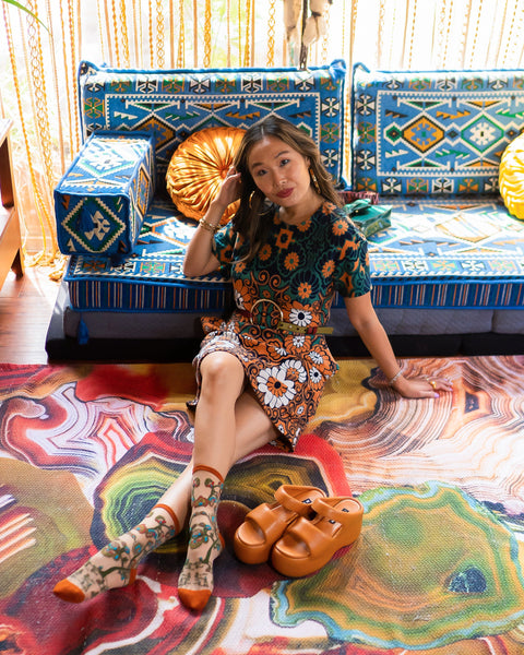 Chaussettes transparentes Tree of Life-6