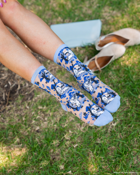 Chaussettes transparentes Casper and Trees-1