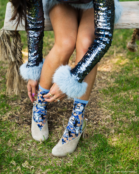 Chaussettes transparentes Casper and Trees-6